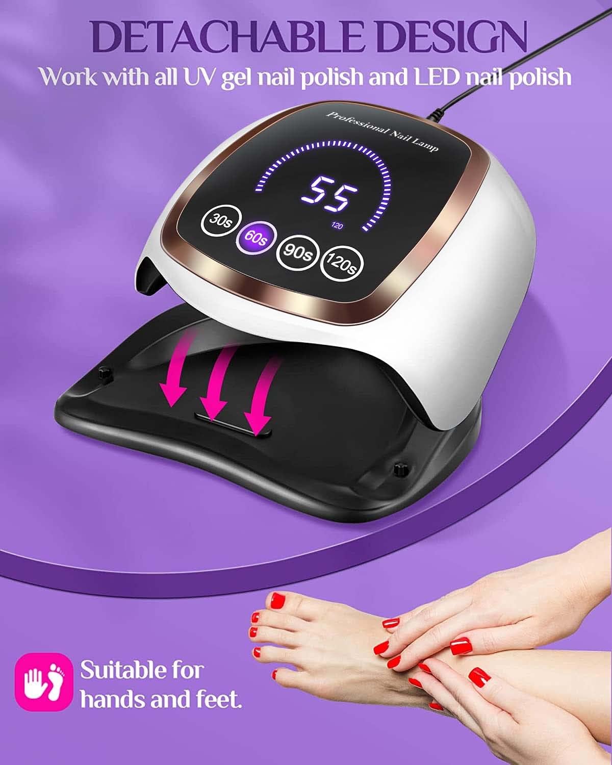 Review Gugusure 168W Nail Curing Lamps