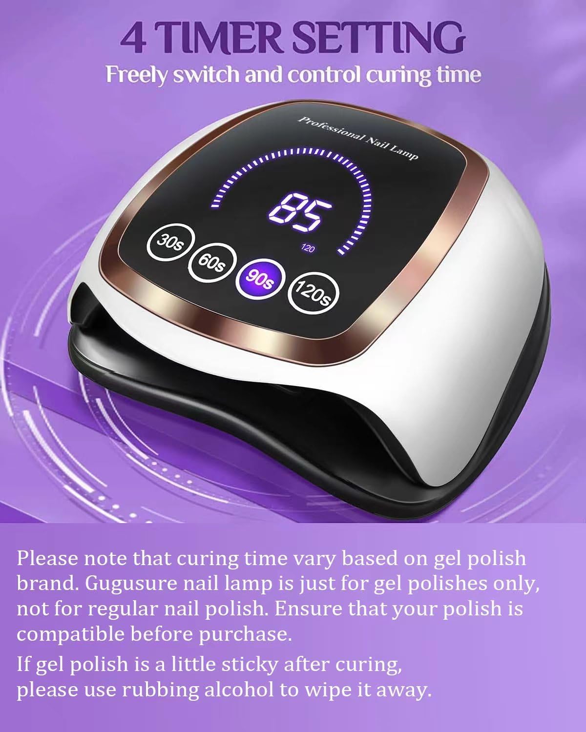 Review Gugusure 168W Nail Curing Lamps